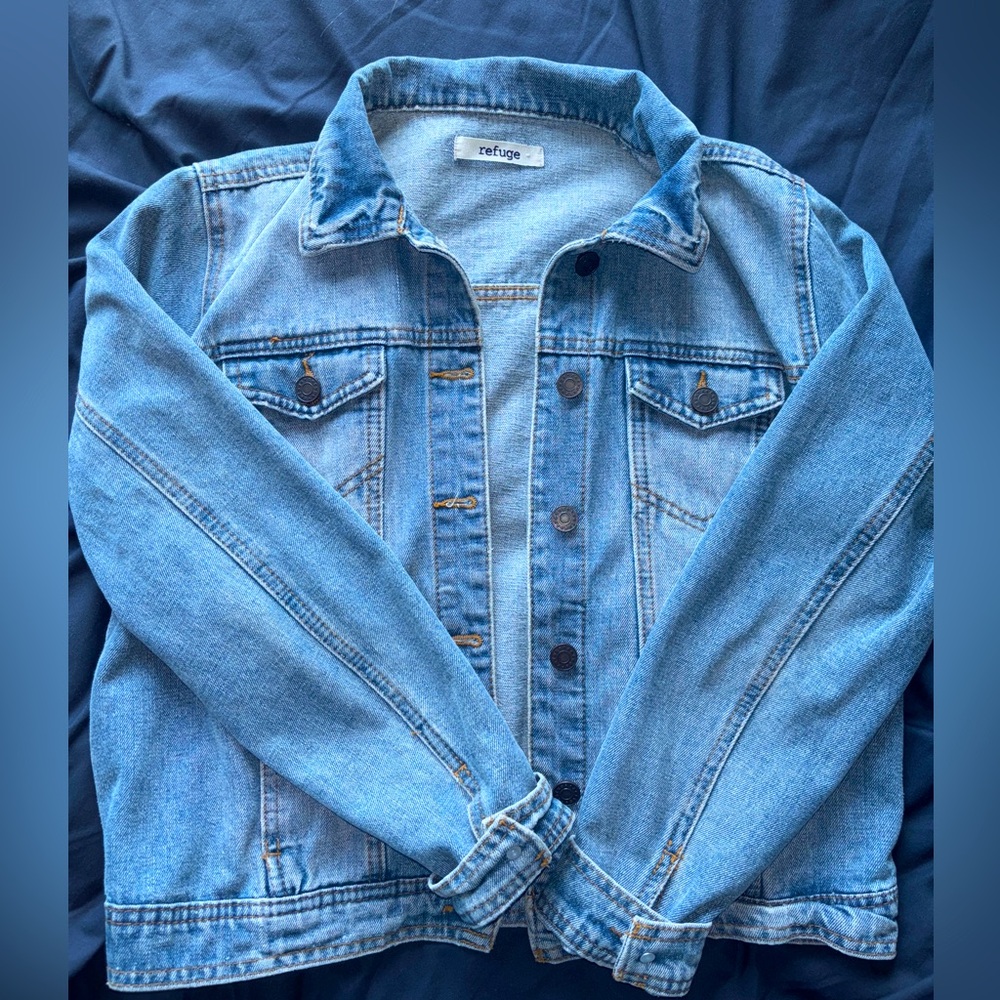 Refuge Light Wash Jean Jacket